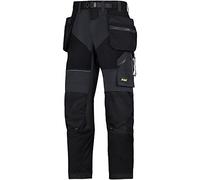 Snickers Workwear 6902 Pantalón largo FlexiWork+ con bolsillos flotantes negro T.52