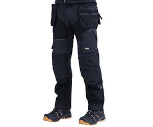Snickers Workwear 6902 Pantalón largo FlexiWork+ con bolsillos flotantes negro T.88