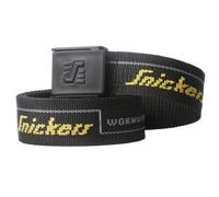 Snickers Workwear 90330400006 - Cinturón Logo Negro, 110 cm