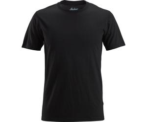 Snickers Workwear Camiseta de lana AllroundWork negra XS