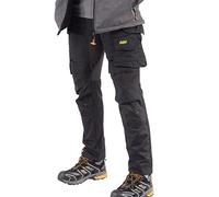 Snickers Workwear Negro 50 Pantalones elásticos AllroundWork Talla Unisex Adulto