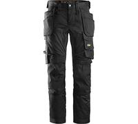 Snickers Workwear No Aplica Overol de utilidades de Trabajo, Negro, 30W / 32L para Hombre