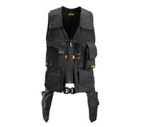 Snickers Workwear Workwear Tool Vest-2x 4250 Chaleco Porta-Herramientas AllroundWork Negro T.XXL, XXL Unisex Adulto
