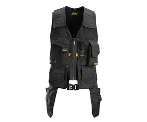 Snickers Workwear Workwear Tool Vest-2x 4250 Chaleco Porta-Herramientas AllroundWork Negro T.XXL, XXL Unisex Adulto