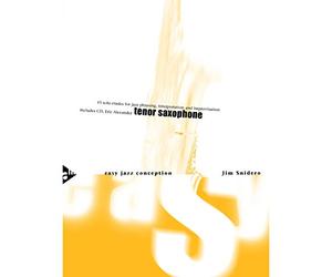 Snidero Jim - Easy Jazz Conception T/Sax +CD (Sassofono)