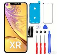 SNIDII Kit de repuesto de pantalla para iPhone XR de 6.1 pulgadas, montaje | Construido con tecnología avanzada FHD COF, compatible con lentes de sol polarizados, compatible con Haptic Touch y Face ID