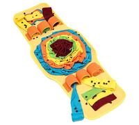 Sniff Mat Dogs, Watch Style Dog Training Mats, 28.5x80cm Adorable Anti Slip Slow Feeding Pads, Bite Resistant Nose Work Sniff Pad Interactive for Dog Foraging Skills