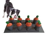 Sniffing Mat for Dogs, Carrot Foraging Mat for Dogs, Non-Slip Forage Mat, Interactive Pet Supplies Encouraging Natural Foraging Skills and Mental Stimulation, Fun Training Toy for Pets