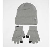 SNIPES Woven Label Basic Junior Knit Set off white gris 8Y-15Y
