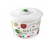 Snips Centrifugadora de Lechuga Ulaop, Escurridor de Ensalada, Blanco, 4 LT
