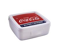 Snips, Coca-Cola Porta Bocadillos, Porta Tostadas 14,5 x 14,5 x 5,5 cm, Coca-Cola Snack Holders Made in Italy, 0% BPA