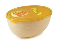 Snips, Guarda Melones 2 L, Contenedor de Melones para Nevera 23 x 18 x 11 cm, Bote Guarda Melón, Recipientes de Almacenamiento frutas Made in Italy, 0% libre de BPA y ftalatos
