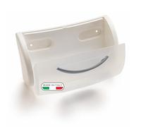Snips Ordinello - Soporte Estropajo Fregadero, Organizador Fregadero Cocina Porta Estropajos Colgante Adhesivo Esponjas, Paños, Guantes - Accesorios Cocina Almacenaje Esponja 22,5x12,5x8 Made in Italy