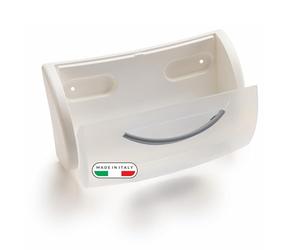 Snips Ordinello - Soporte Estropajo Fregadero, Organizador Fregadero Cocina Porta Estropajos Colgante Adhesivo Esponjas, Paños, Guantes - Accesorios Cocina Almacenaje Esponja 22,5x12,5x8 Made in Italy