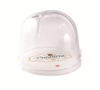 Snips | Porta Panettone | Porta Pandoro|2 cierres de seguridad | Transparente | 27 x 26 x 22 cm | Made in Italy |Bpa Free