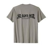 #snirt Así que somos camiseta Categoría C, Categoría C Fútbol Camiseta