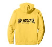 #snirt Así que somos camiseta Categoría C, Categoría C Fútbol Sudadera con Capucha