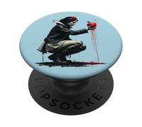 #snirt Camiseta de Cuento de Hadas Figura de Cuento de Hadas con Manzana venenosa Nieve PopSockets PopGrip Adhesivo