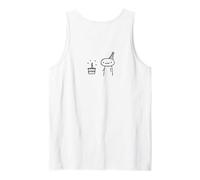 #snirt - Camiseta para cumpleaños con diseño de figura de palo Camiseta sin Mangas