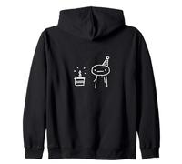 #snirt - Camiseta para cumpleaños con diseño de figura de palo Sudadera con Capucha
