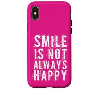 #snirt La Risa no Siempre es Divertida con el Dicho de una Camiseta con Estampado en el Fondo Carcasa para iPhone X/XS