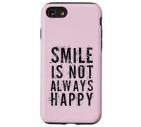 #snirt La Risa no Siempre es Divertida con el Dicho de una Camiseta con Estampado en el Fondo Carcasa para iPhone SE (2020) / 7/8
