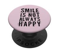 #snirt La Risa no Siempre es Divertida con el Dicho de una Camiseta con Estampado en el Fondo PopSockets PopGrip Adhesivo