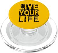 #snirt live your life t-shirt, Lebe dein Leben Hoodie Print PopSockets PopGrip para MagSafe