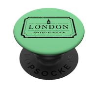 #snirt London t-shirt UK London Hoodie UK London - Carcasa para móvil PopSockets PopGrip Adhesivo