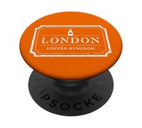 #snirt London t-shirt UK London Hoodie UK London - Carcasa para móvil PopSockets PopGrip Adhesivo