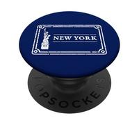#snirt New York T-shirt NY New York Hoodie NY - Funda para teléfono móvil PopSockets PopGrip Adhesivo