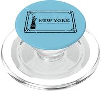 #snirt New York T-shirt NY New York Hoodie NY - Funda para teléfono móvil PopSockets PopGrip para MagSafe