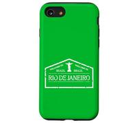#snirt Rio de Janeiro - Camiseta Brasil Sudadera con capucha Rio Bolsillo Carcasa para iPhone SE (2020) / 7 / 8