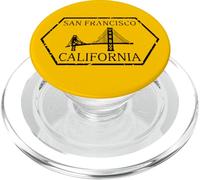 #snirt San Francisco Camiseta Golden Gate California PopSockets PopGrip para MagSafe