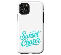 #snirt Sunset Chaser - Camiseta de cazador de sol, diseño de adorador del sol Carcasa para iPhone 11 Pro