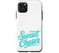 #snirt Sunset Chaser - Camiseta de cazador de sol, diseño de adorador del sol Carcasa para iPhone 11 Pro Max