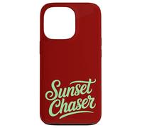 #snirt Sunset Chaser - Camiseta de cazador de sol, diseño de adorador del sol Carcasa para iPhone 13 Pro