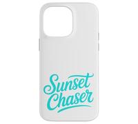 #snirt Sunset Chaser - Camiseta de cazador de sol, diseño de adorador del sol Carcasa para iPhone 14 Pro Max