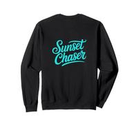 #snirt Sunset Chaser - Camiseta de cazador de sol, diseño de adorador del sol Sudadera