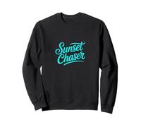 #snirt Sunset Chaser - Camiseta de cazador de sol, diseño de adorador del sol Sudadera