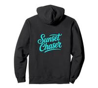#snirt Sunset Chaser - Camiseta de cazador de sol, diseño de adorador del sol Sudadera con Capucha