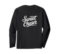 #snirt sunset chaser camiseta puesta de sol sudadera con capucha mujer hombre Manga Larga