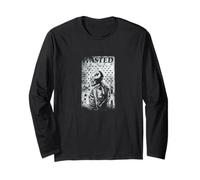 #snirt Taza para siempre Jung Camiseta Wasted Youth Hoody Skull Manga Larga