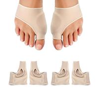 SnKaoyT 2 uds Corrector de Juanetes y Hueso del Pie, Corrector Hallux Valgus, Endereza el Dedo Gordo del pie, Protector Enderezador para el Dedo del pie