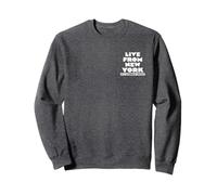 SNL Live From New York Cast Members Collage Front & Back Sudadera