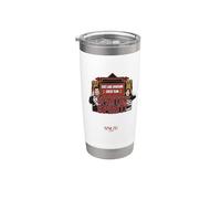 SNL Spartan Cheerleaders Spartan Spirit Vaso térmico de acero inoxidable de doble pared