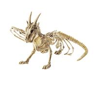 Snner Decoraciones de Halloween decoración de Esqueleto de dragón plástico Vidas alguacy Dragon Esqueleto de dragón de Miedo Adorno de Huesos de Animales.