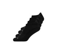 SNOCKS Calcetines invisibles negro / blanco 35-38 EUR