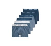SNOCKS Calzoncillo boxer navy / gris claro / blanco XXL navy / gris claro / blanco