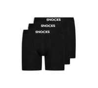 SNOCKS Calzoncillo boxer negro L negro